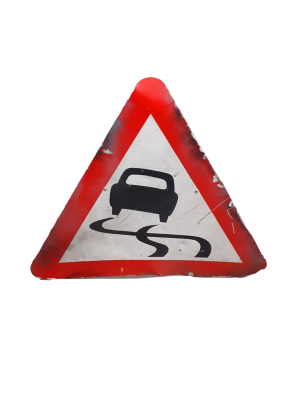 5500017 Road Sign X1 (68cm wide by 60cm long)