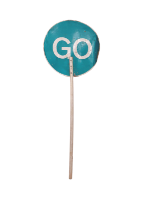 5500015 Stop/Go Sign X2 (162cm long)