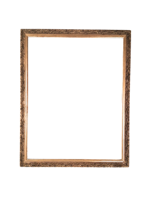 2110018 Gold Frame X1 (57 X 71cm) (Inner 50.5 X 65cm)