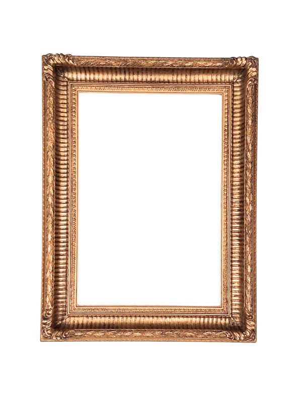 Inner Gold Frame 2110015 Gold Frame X2 (46 X 61cm) (Inner 32.5 X 48cm) - Stockyard North