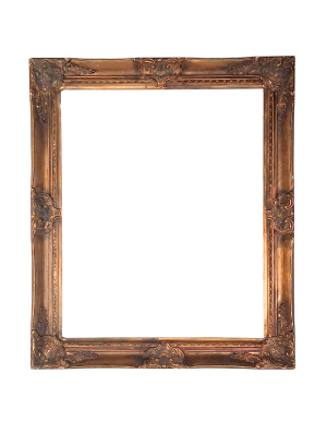 2110003 Gold Frame X1 (78 X 93.5cm) (Inner-61 X 76.5cm)