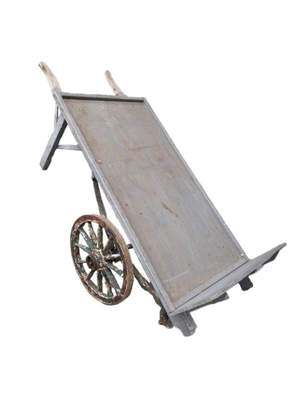 grey flat cart