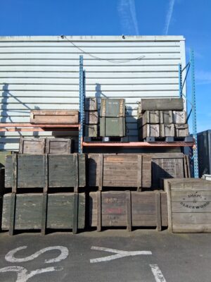 0010008 Various Large Wooden Crates