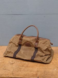 holdall brown leather