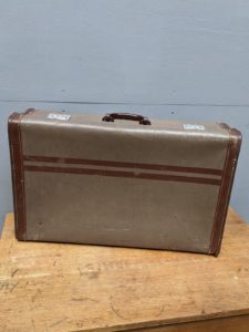 suitcase brown vintage