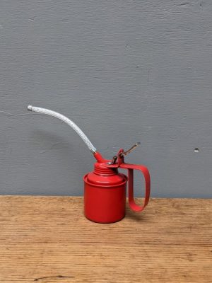 oil can red metal