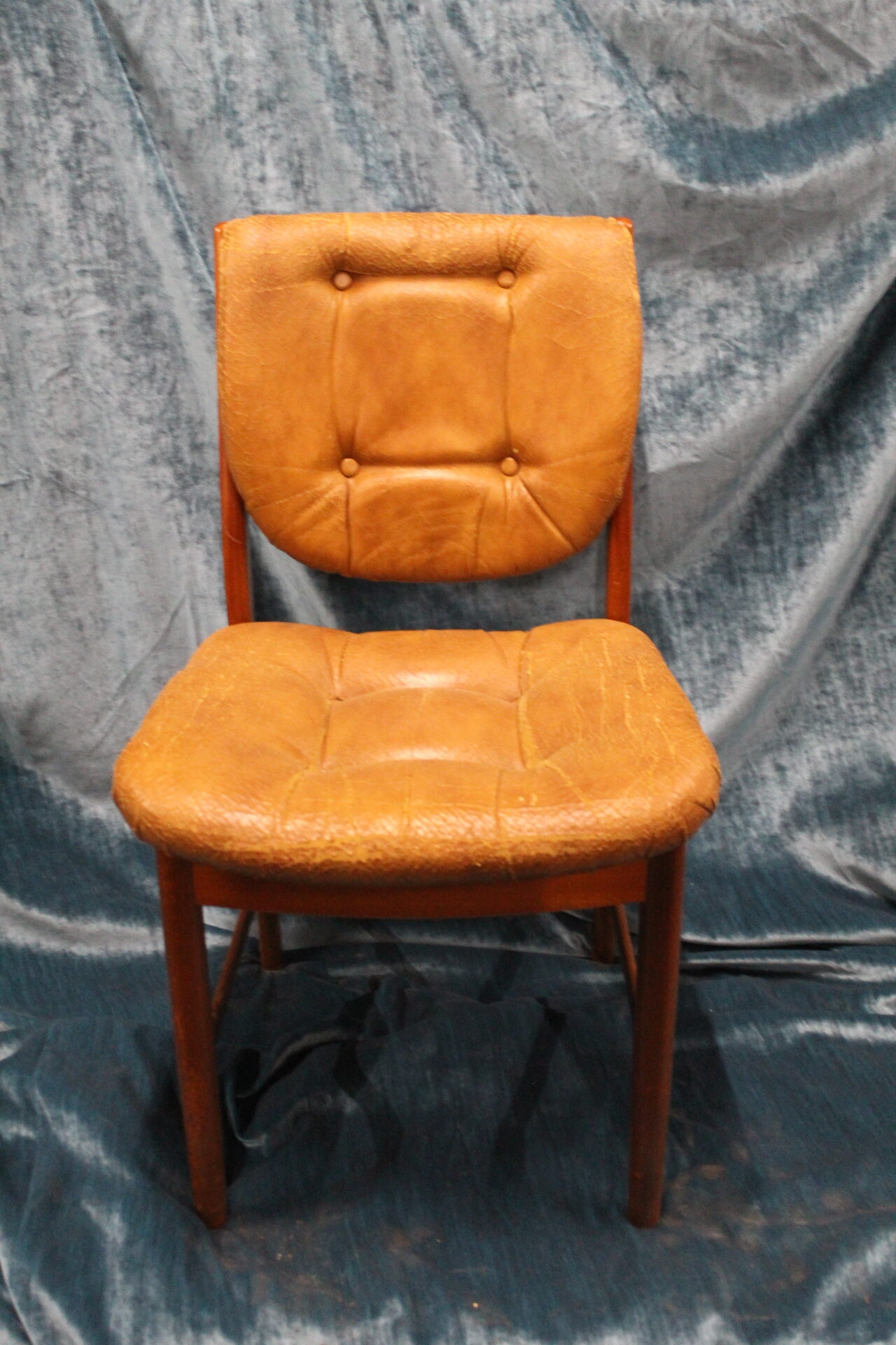0085527 Brown Leather chair Stockyard North