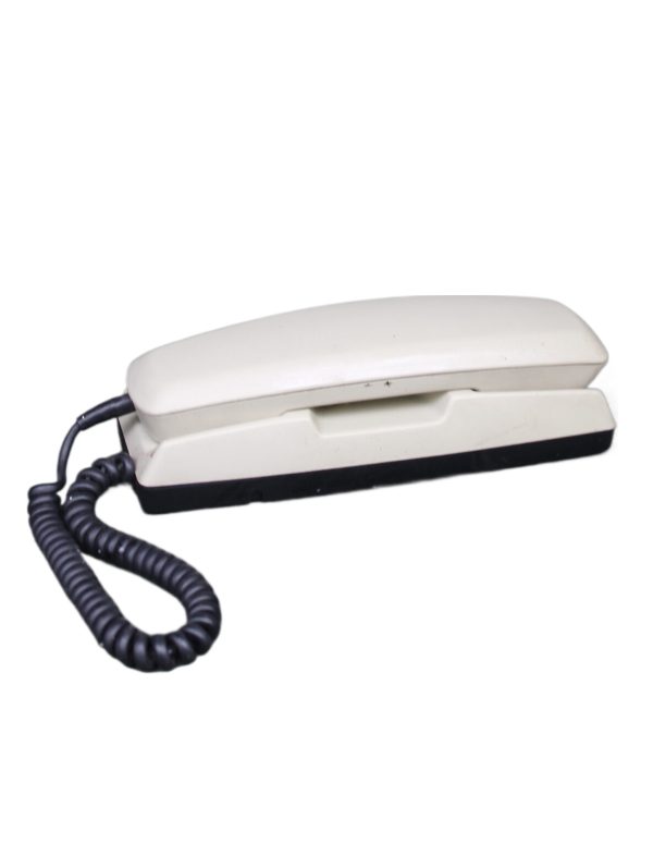 off white wire phone