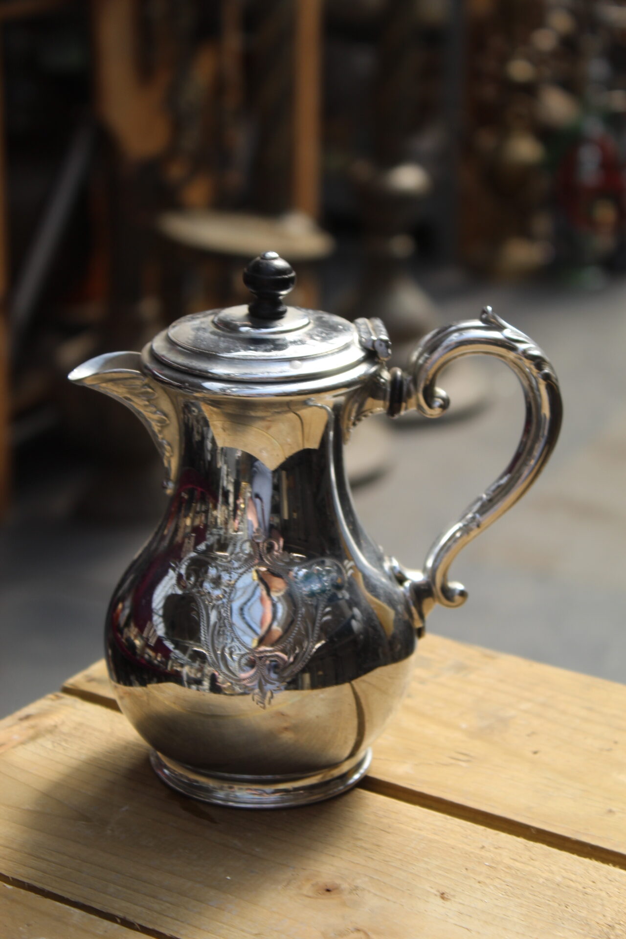 1200013 Polished Silver Coffee Pot