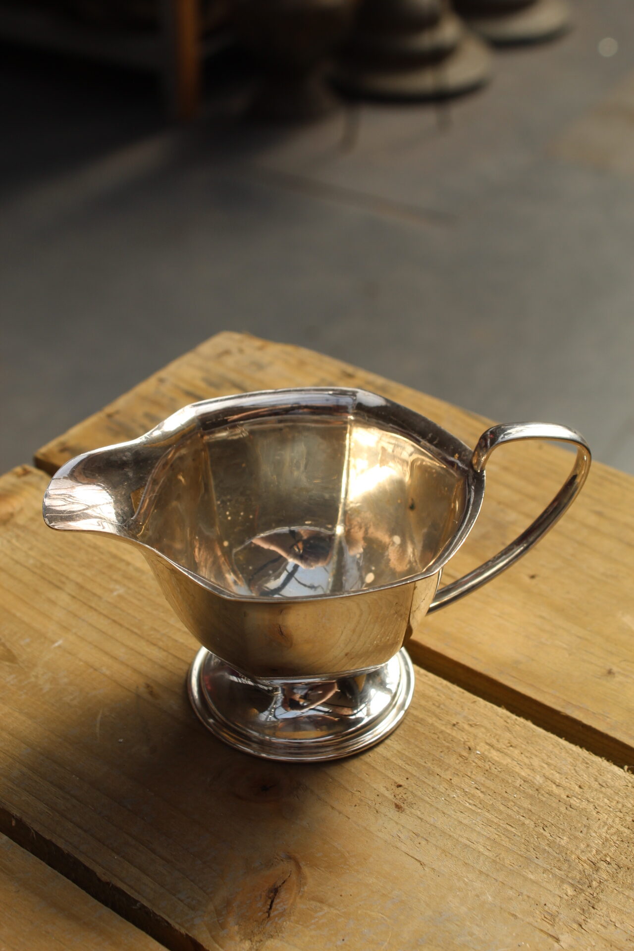 1200029 Silver Gravy Jug