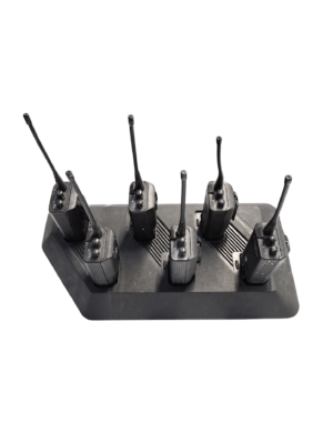 0090077 X6 Selection of Black Walky-Talkies