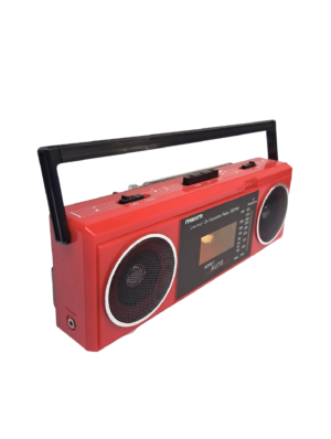 0090039 Red Plastic Boombox