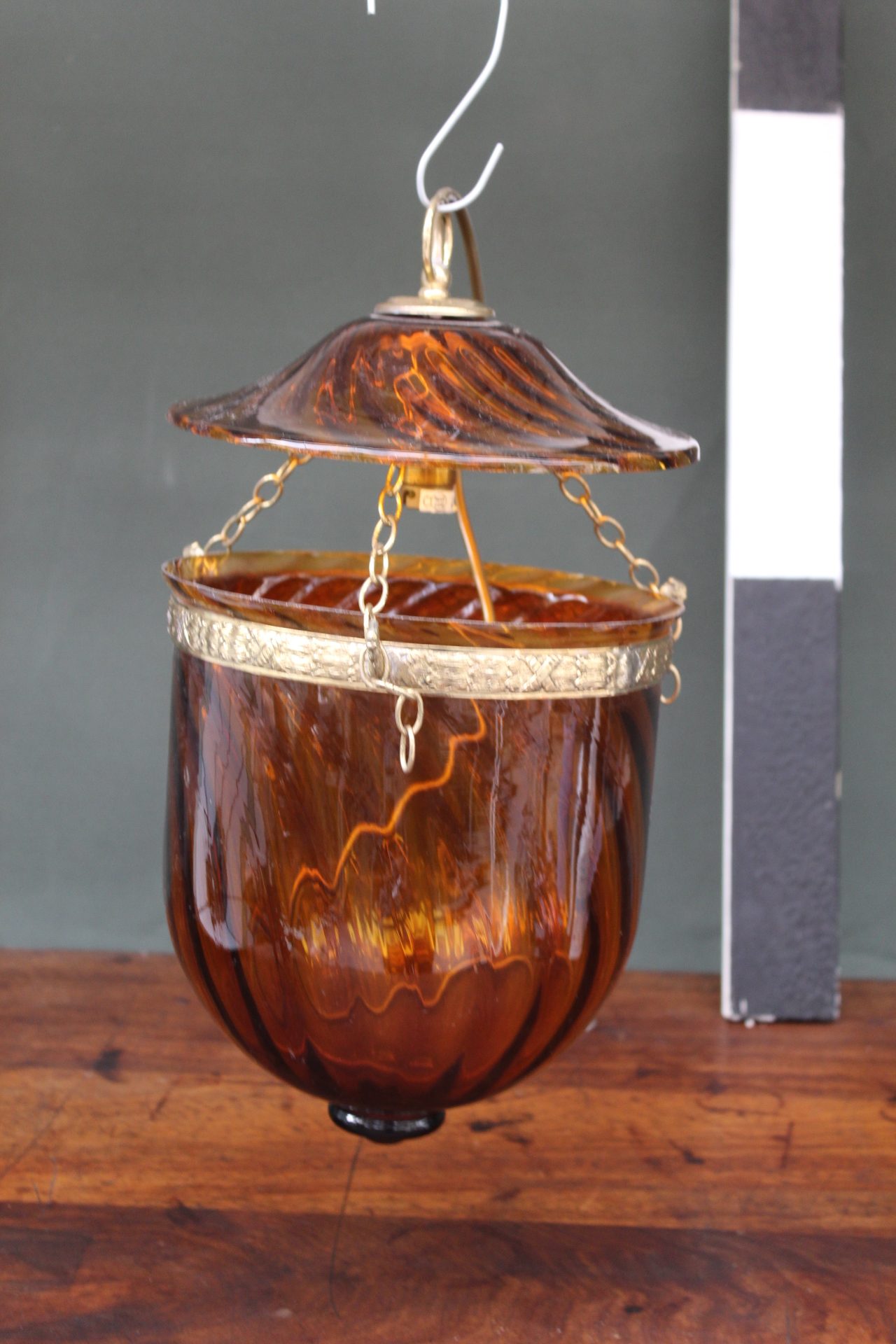 0027025 Brown Glass Pendant