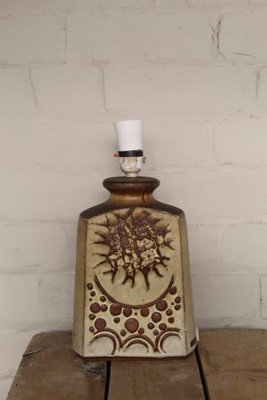 0027113 Brown Ceramic Lamp
