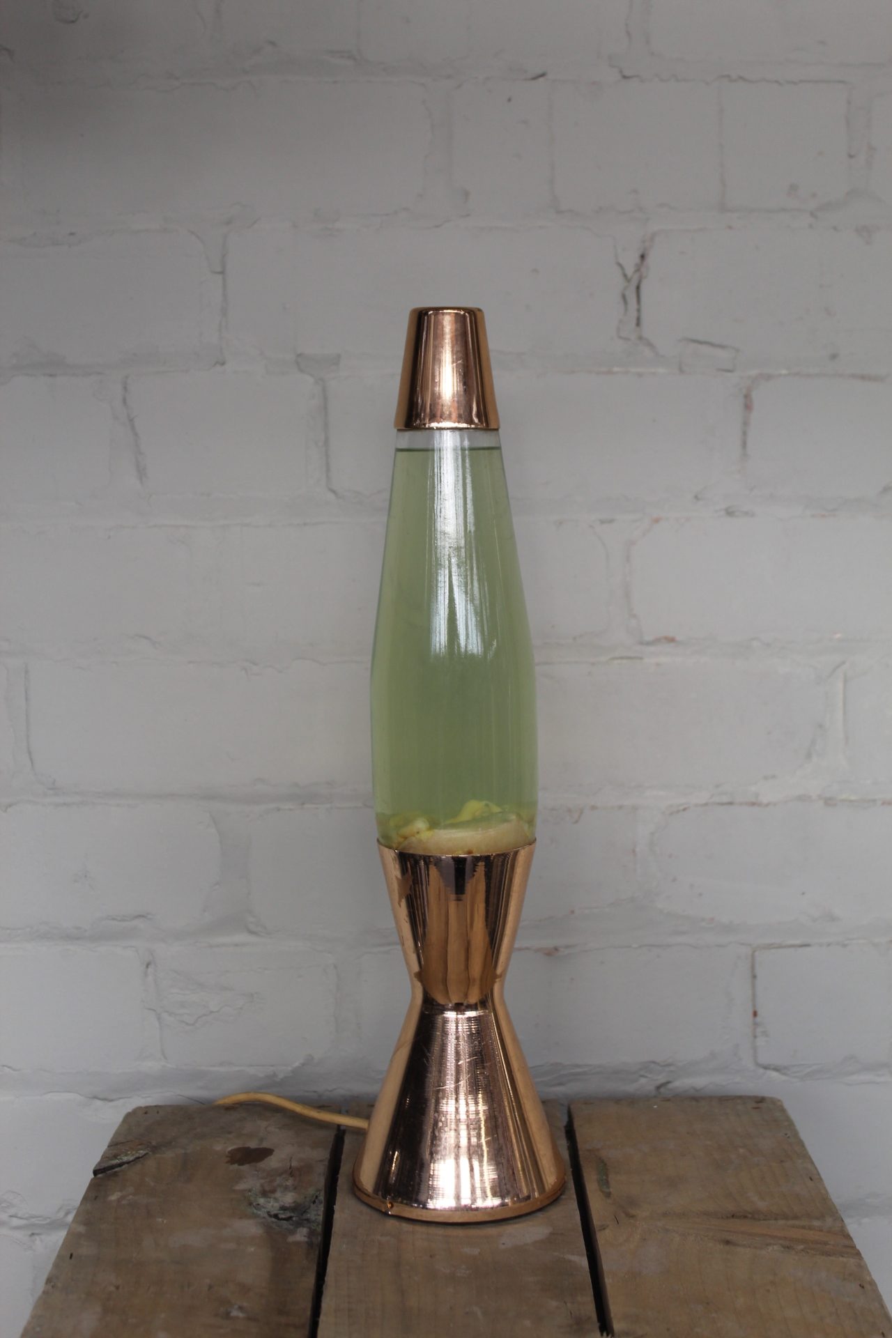 0027123 Copper Capped Lava Lamp