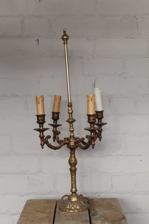 0027145 Electric Brass Candelabra Lamp