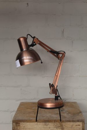 0027153 Copper Writers' Lamp