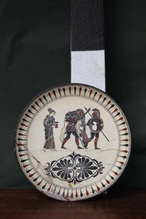 1210001 Greco-Roman Plate (Repaired)