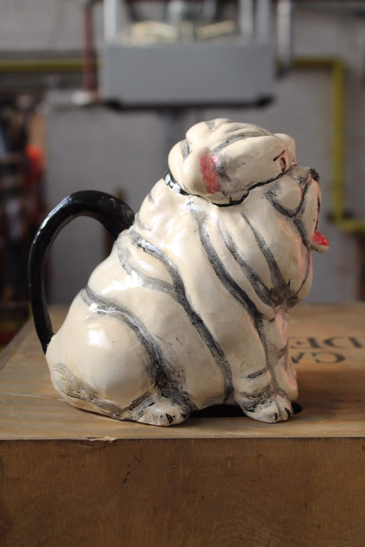 1210021 Ceramic Dog Jug - Image 2