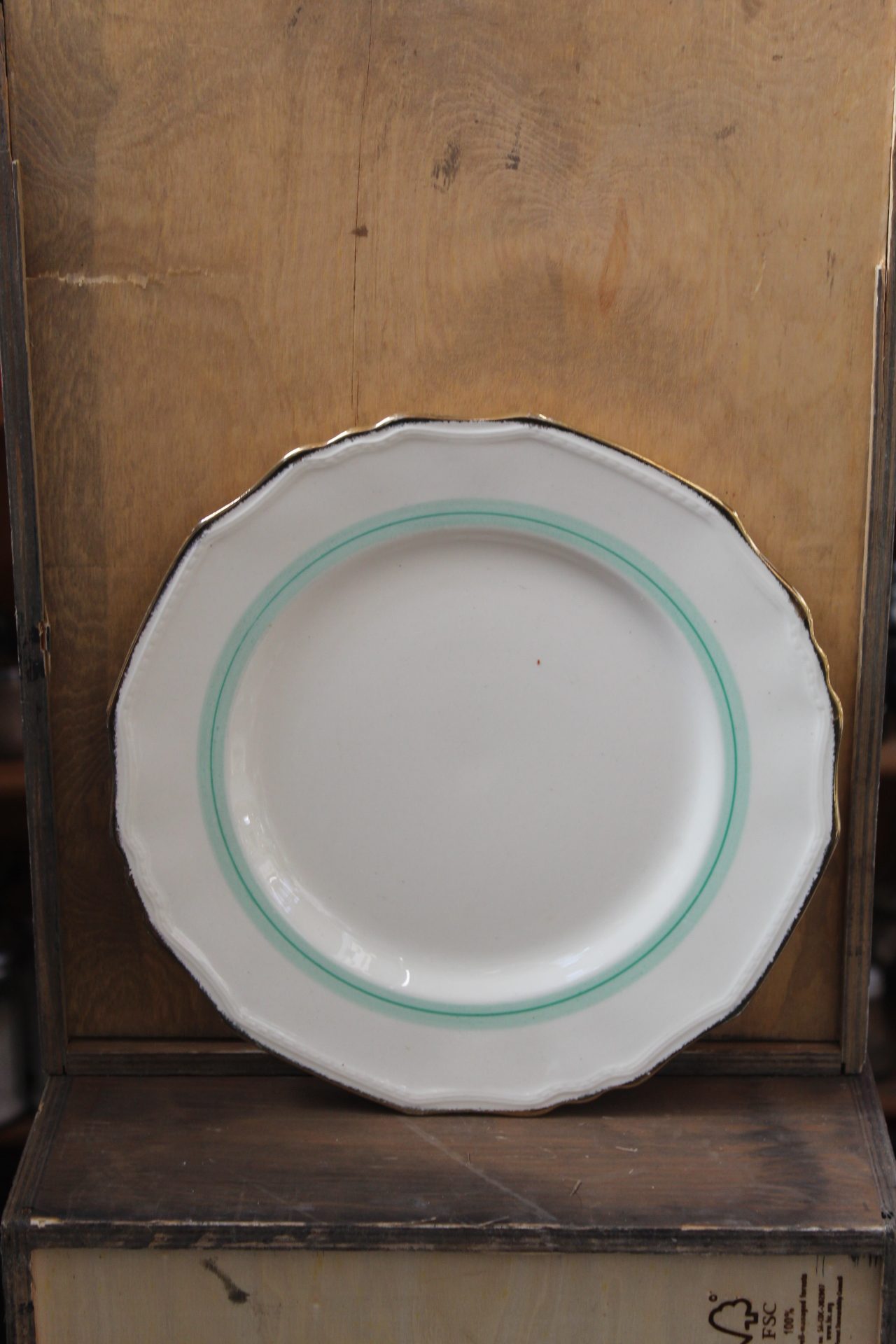 1210047 Blue Ring Plate