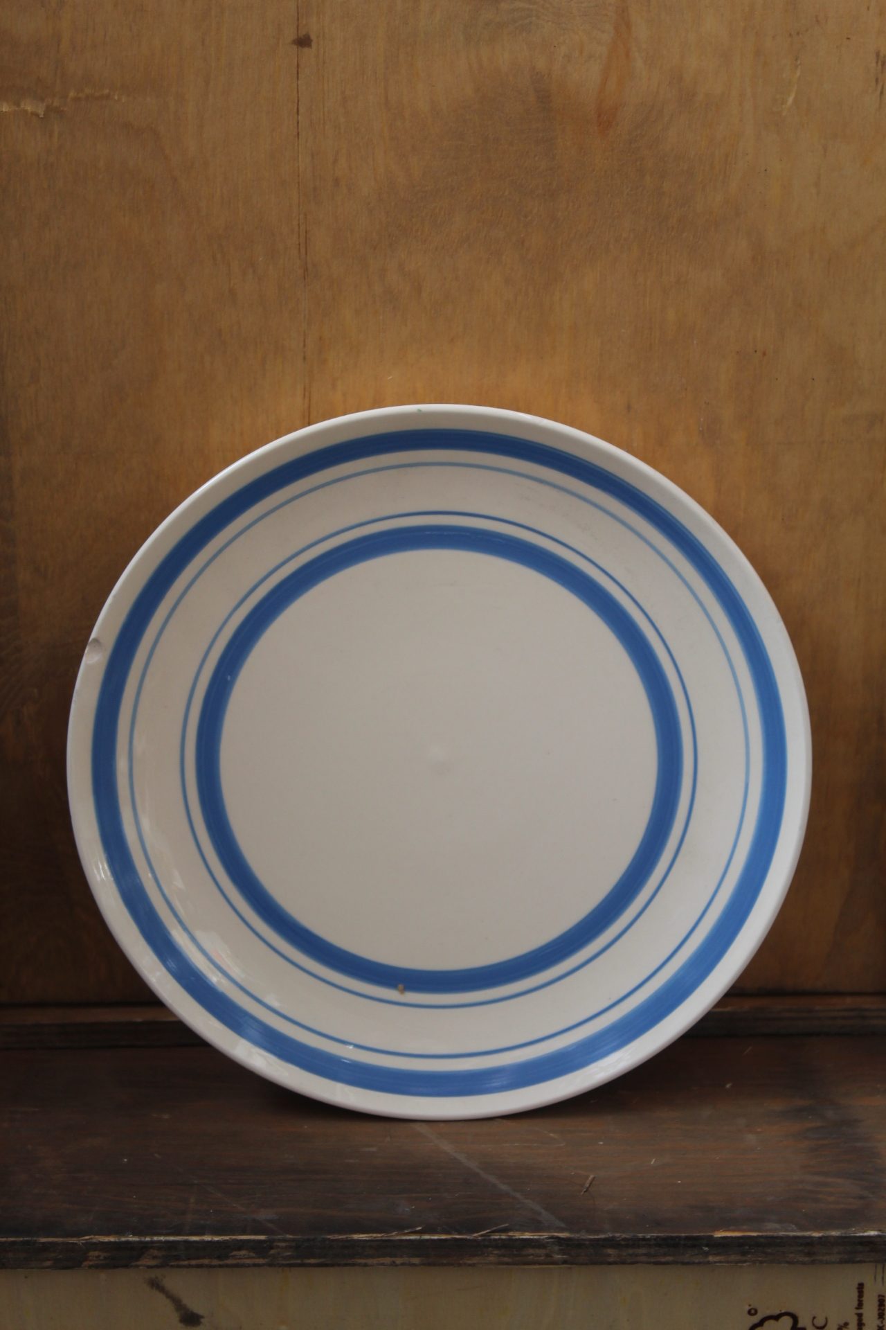 1210053 Blue Ring Serving Plate