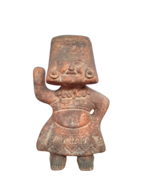 0900033 X1 Mexican Mayan Pottery Figure