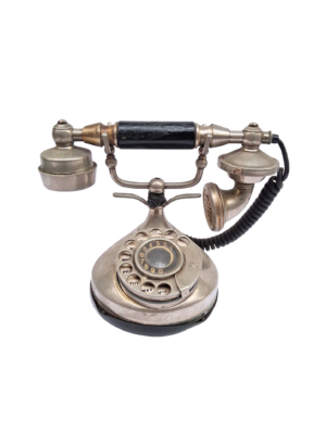 0090115 Silver Rotary Phone