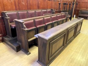 Court Room Benches