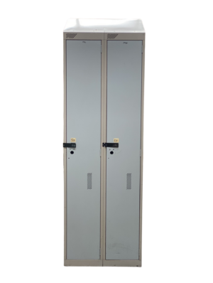 17000015 - Double Door Grey Locker