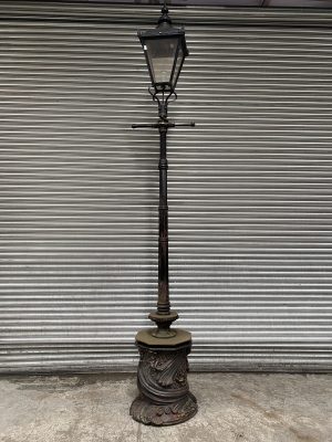 Street lamp with base
