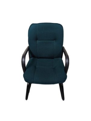 Green fabric office chair
