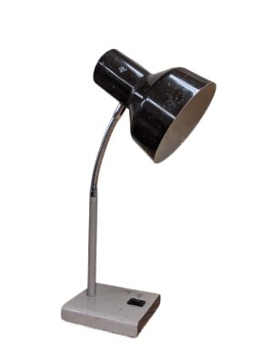 grey desk lamp