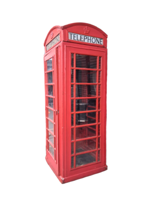 0930075 Prop-make old fashioned red K6 telephone box