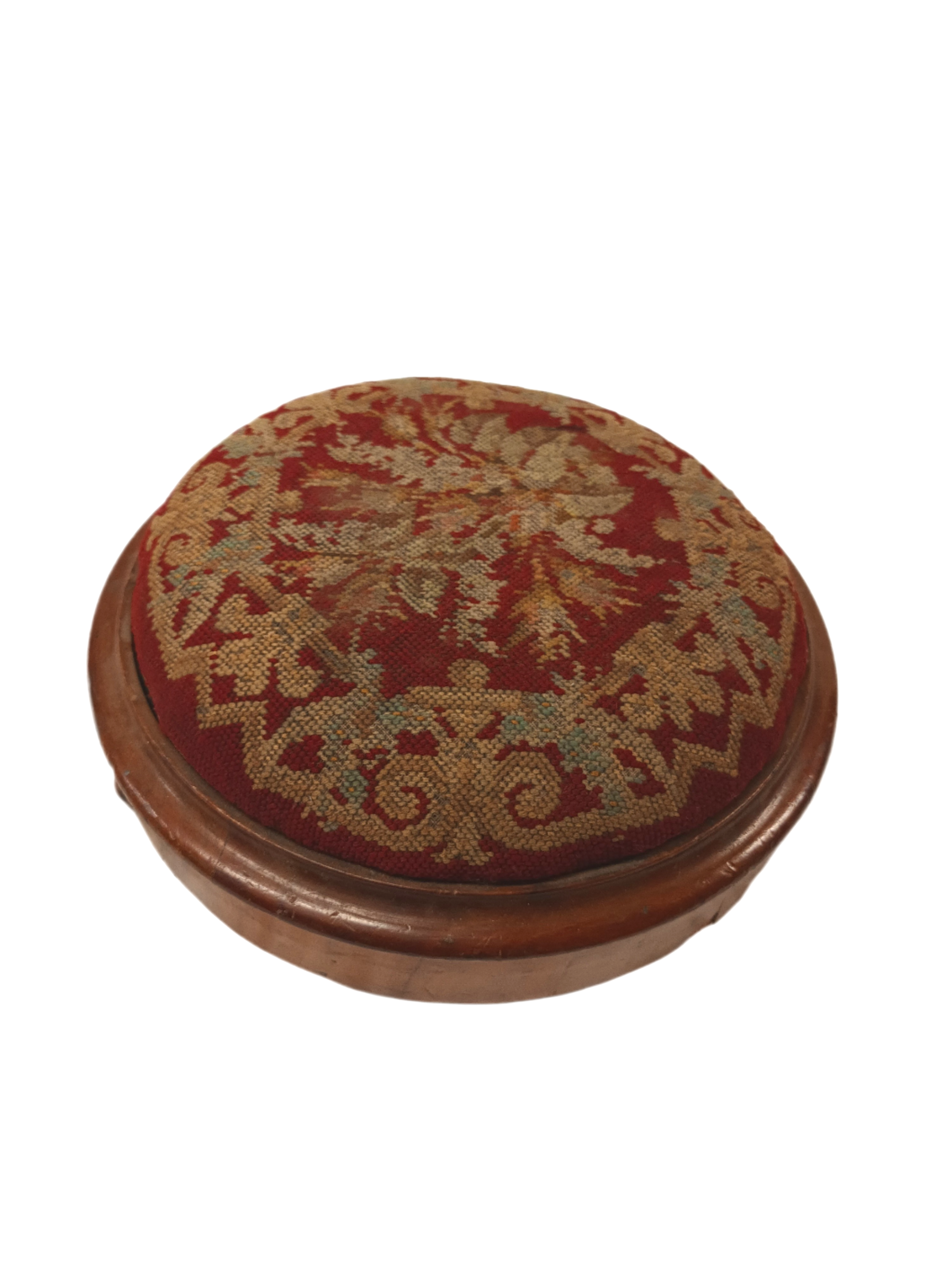 2000024 Embroidered Foot Stool