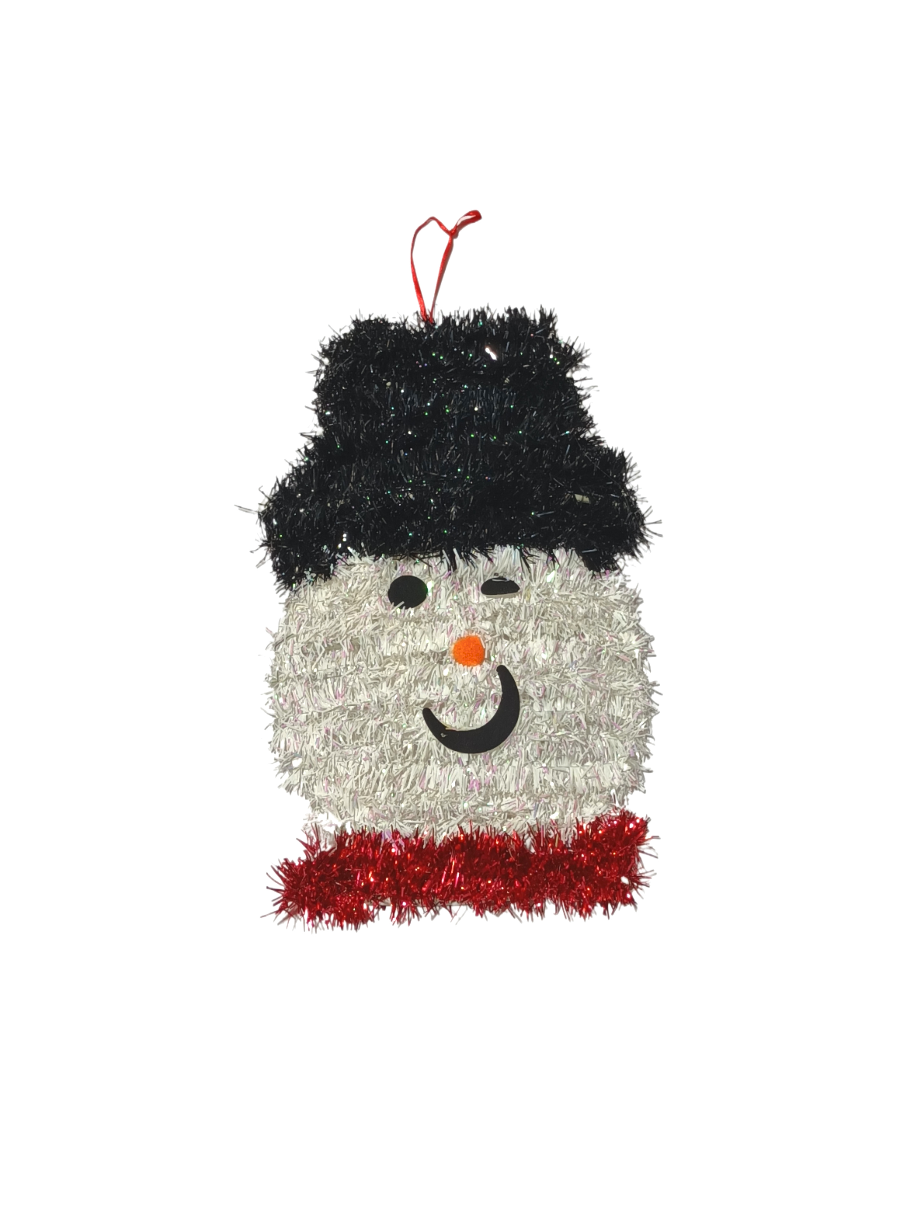 0026360 Tinsel Snowman Decoration