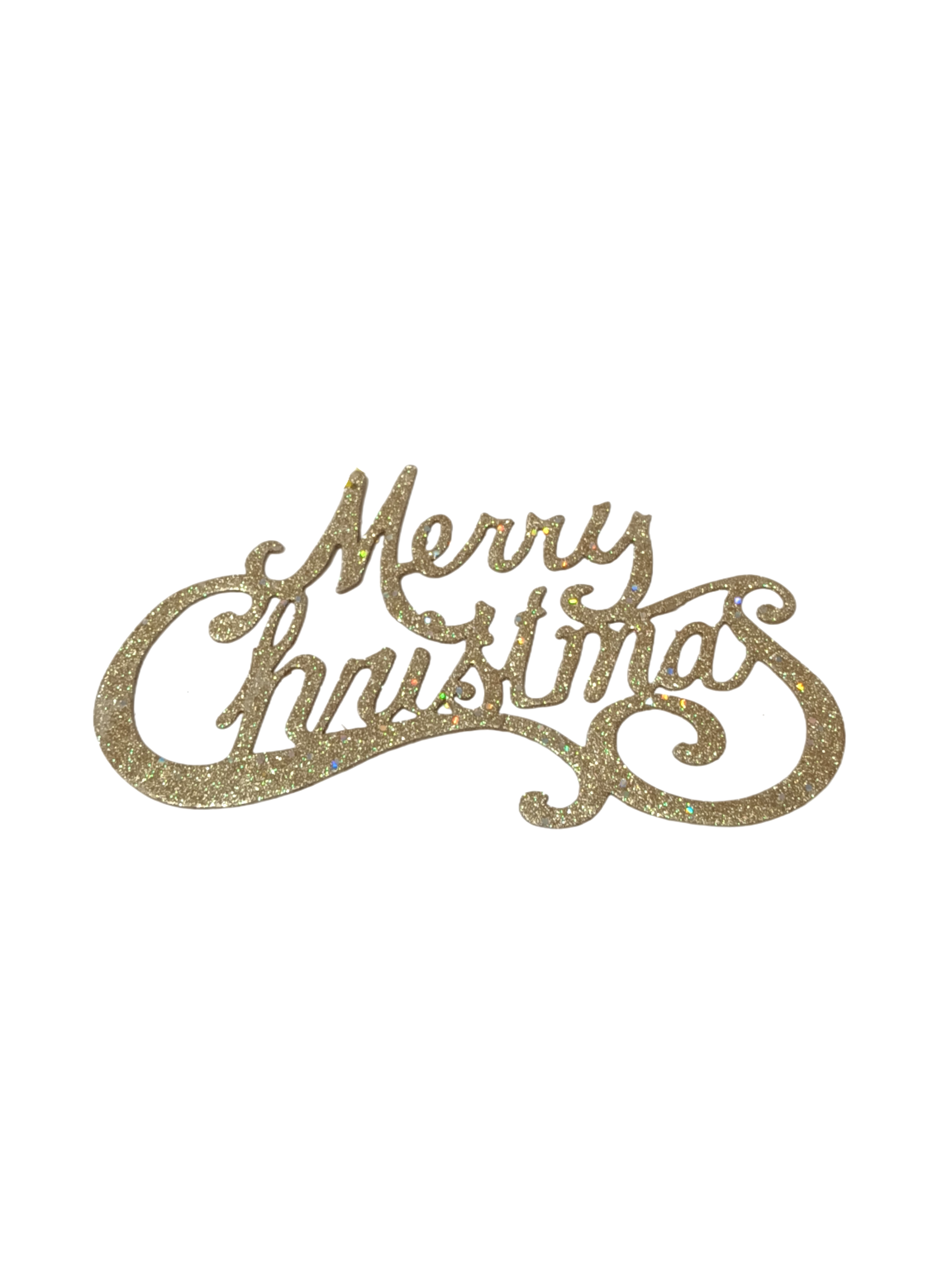 0026364 Sparkly Merry Christmas Sign