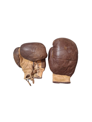 7900160 SPORTS: Antique Junior Boxing Gloves