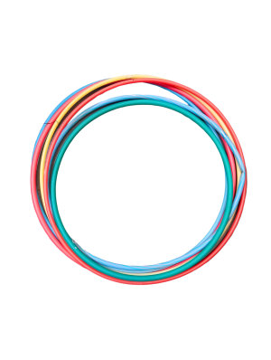 7900186 SPORTS: Colourful Hula Hoops