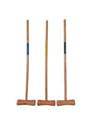 7900099 SPORTS: Wooden Croquet Mallet