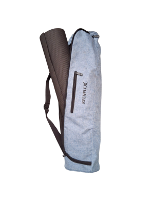 7900183 SPORTS: Black Yoga Mat In Carry Bag