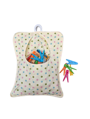 0931069 Colourful Peg Bag & Pegs