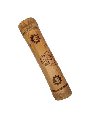 1500075 MUSIC: Handmade Bamboo Slit Drum