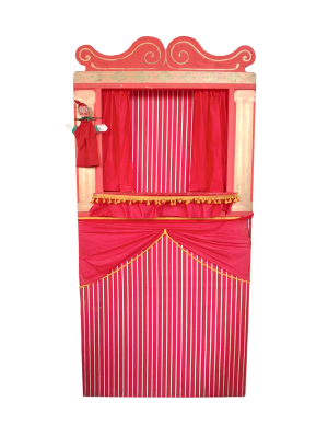 1710053 Punch and Judy Box with Puppet