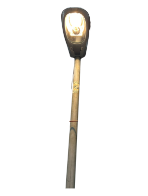 2500004 - Modern Grey Lamp Post x4