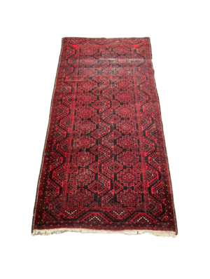 0930126 Red Belouch Persian Rug No.7