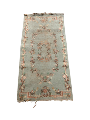 0930135 Vintage Distressed Rug No.17