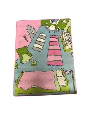 0930137 Children's Play Rug To Look Like A Bedroom No.19