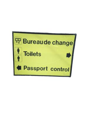Airport Direction Sign