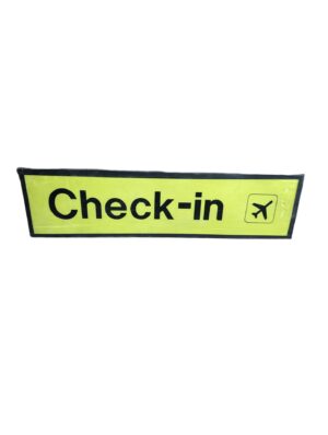 check in sign