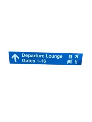 departure sign